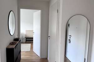 Helle, möblierte 2-Zimmer-Wohnung mit großem Balkon direkt am Stadtpark – Winterhude – Feldahornweg 51, 22303 Winterhude, Hamburg – Vorschaubild 4