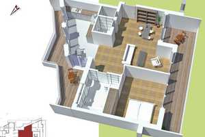 Charmante lichtdurchflutete Penthousewohnung mit zwei Dachterrassen und Einbauküche – Köln – Vorschaubild 13