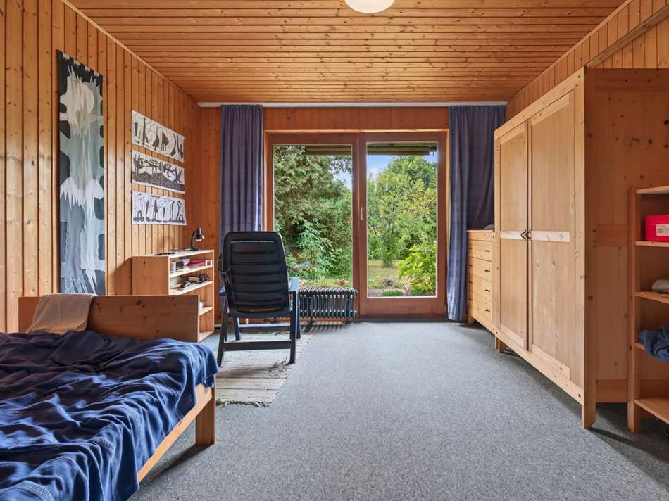 Schlafzimmer im Hinterhaus