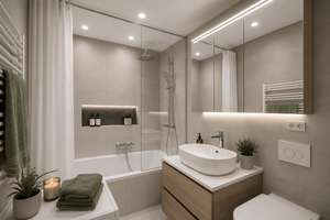 Hoch hinaus – Helles 1-Zimmer Apartment mit Fernblick in München Forstenried. – Die vollständige Adresse der Immobilie erhältst du vom Anbieter., 81476 Forstenried, München – Vorschaubild 6