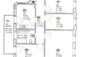 Für Anleger: Sonnige 4-Raumwohnung mit großem Balkon – Die vollständige Adresse der Immobilie erhältst du vom Anbieter., 4155 Gohlis-Süd, Leipzig – Vorschaubild 16