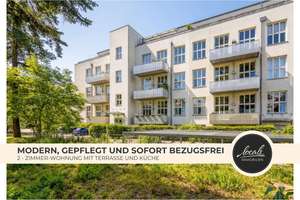 Modern, gepflegt und sofort bezugsfrei – 2-Zimmer-Wohnung mit Terrasse und toller Küche