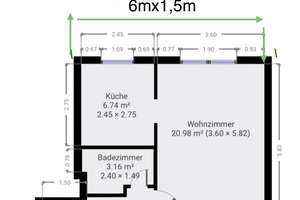 39qm Einraumwohnung mit Balkon und Blick ins Grüne – Altstraße 9, 45359 Schönebeck, Essen – Vorschaubild 12