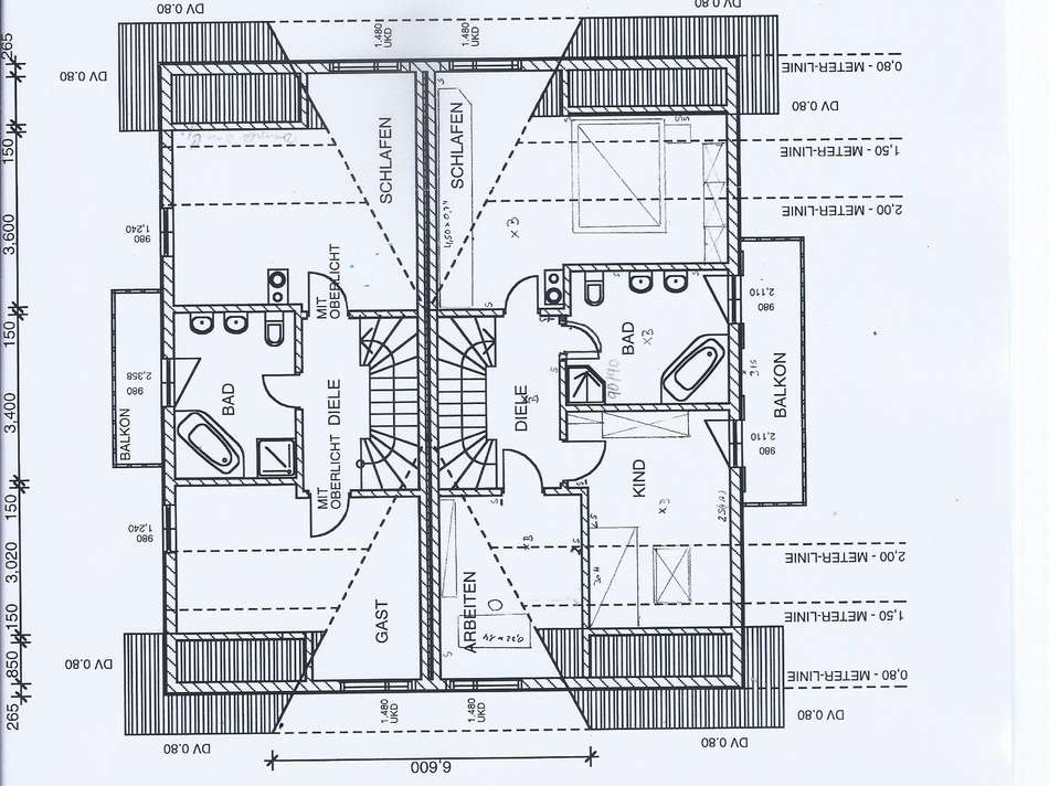 Grundriss Dachgeschoss