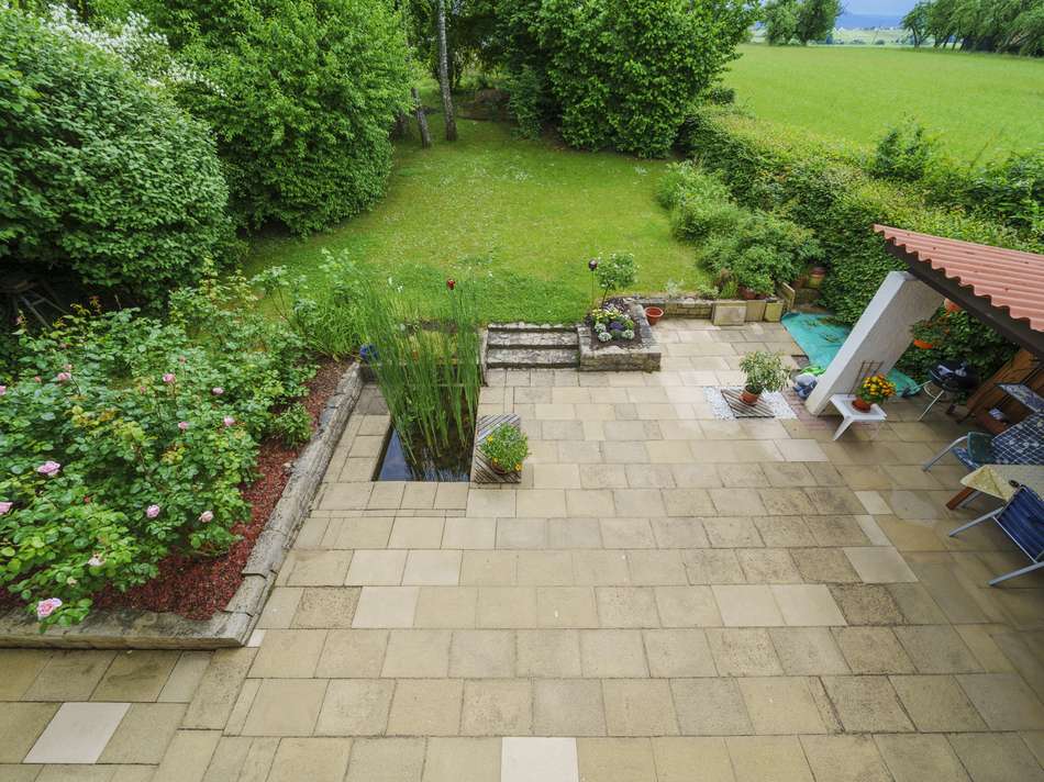 Blick in Garten