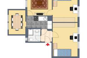 +++ 1.Obergeschoss-Etage - modernisiert, ruhig & zentrumsnah - inklusive Einbauküche +++ – Kolumbusstraße 12, 70439 Stammheim-Süd, Stuttgart – Vorschaubild 22