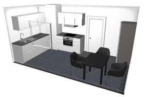Erstbezug nach Sanierung: exklusive 2-Zimmer-Wohnung mit Einbauküche und Balkon in Karlsruhe – Scheffelstraße 44b, 76135 Karlsruhe – Vorschaubild 7