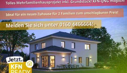 Bild von 🏗️🏡 Traumhafte Stadtvilla als Doppelhaus sucht Baufamilie! 🚧 inkl. Bauplatz + Nebenkosten!