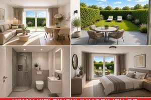 KFW55-NEUBAU in ruh. Lage unweit Eichtalpark: attraktive 2-Zi.-ETW mit Terrasse und Garten