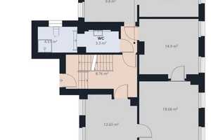 Teilsaniertes EFH (MFH) mit Gartenanteil, Einzelgarage & Dachausbaureserve – Burgenlandkreis – Vorschaubild 42