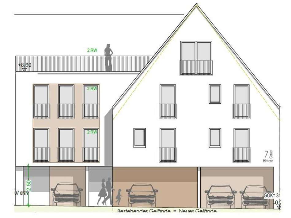 Ansicht aus Süden 2