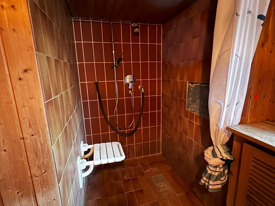 Saunabereich -Dusche