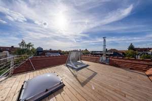 Freistehendes Stadthaus - Riesige Dachterrasse 49 m² - Kamin  - sehr ruhige, grüne Lage ... – 4157 Gohlis-Mitte, Leipzig – Vorschaubild 6