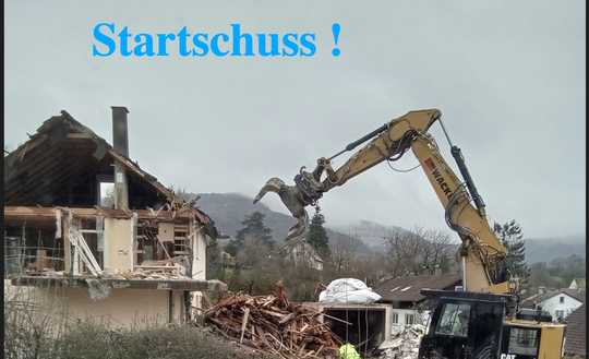 Baustart  * 75 % VK *Doppelhaushälfte Massiv gebaut ! in sonniger Aussichtslage* KFW QNG *