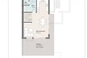 - BEZUG IN 6  MONATEN MÖGLICH  - ELEGANTES HAUS 180 m² - TOP AUSSTATTUNG - – Schillingswaldstraße 41/1, 75438 Enzkreis – Vorschaubild 5