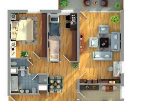 *** Zentral, ruhig und zum Innenhof gelegene Wohnung *** – Die vollständige Adresse der Immobilie erhältst du vom Anbieter., 80639 Nymphenburg, München – Vorschaubild 17