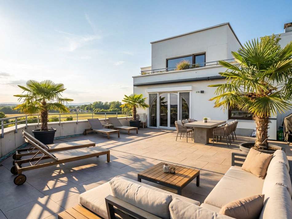 Terrasse Möblierungsvorschlag