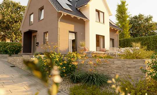 Ein Fundament fürs Leben – Ihr Zuhause in beständiger Massivbauweise in Südrandlage mit Keller.