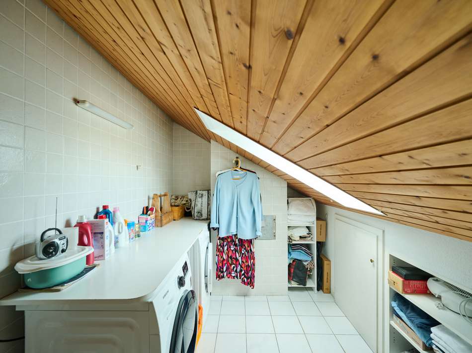 Hauswirtschaftsraum im DG