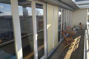 Möblierte 3-Zimmer Penthouse-Wohnung mit Dachterrasse und Tiefgarage in schöner Wohnlage ab 1.3.26 – Sauerampferweg 18, 70599 Chausseefeld, Stuttgart – Vorschaubild 4