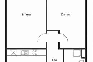 Schöne 2-Zi-Whg. mit zwei Balkonen, Tageslichtbad und Einbauküche – Augustenstraße 61B, 18055 Stadtmitte, Rostock – Vorschaubild 12