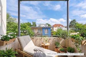 Sofort frei: 2-Raum-Wohnung mit großem Balkon ins Grüne, Parkett und Keller in Dresden-Laubegast – 1279 Laubegast, Dresden – Vorschaubild 3