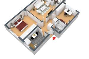 Schöne Erdgeschoß-Wohnung in Hagen-Vorhalle - 3-Zimmer-mit Balkon und neuem Badezimmer! – Ostpreußenstraße 18, 58089 Vorhalle, Hagen – Vorschaubild 4