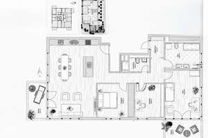 Helle 4-Zimmer-Wohnung mit Weitblick in Nymphenburg direkt am Hirschgarten – Engasserbogen 28, 80639 Nymphenburg, München – Vorschaubild 2