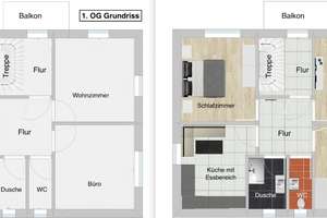 Moderne 3-Zimmer-Wohnung in Ingolstadt nähe Hauptbahnhof und Schulzentrum Südwest – Die vollständige Adresse der Immobilie erhältst du vom Anbieter., 85051 Münchener Straße, Ingolstadt – Vorschaubild 9