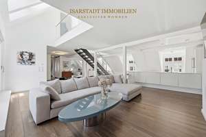 Altbau-Jungendstil Dachgeschoss-Wohnung mit Terrasse in zentraler Lage München – Die vollständige Adresse der Immobilie erhältst du vom Anbieter., 80336 St. Paul, München – Vorschaubild 3