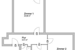 MIT SÜD-BALKON - BEGEHRTE LAGE ZWISCHEN KU'DAMM & GRUNEWALD - ZUM SELBSTGESTALTEN – Auguste-Viktoria-Str. 3A ll, 14193 Schmargendorf, Berlin – Vorschaubild 22