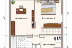 Tolle Doppelhaushälfte für Gartenliebhaber – Die vollständige Adresse der Immobilie erhältst du vom Anbieter., 47228 Bergheim, Duisburg – Vorschaubild 28