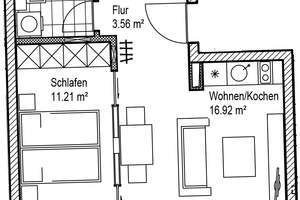 2-Zimmer-Wohnung im Neubau mit Einbauküche und Balkon – Prager Straße 14 a, 4103 Zentrum-Südost, Leipzig – Vorschaubild 6