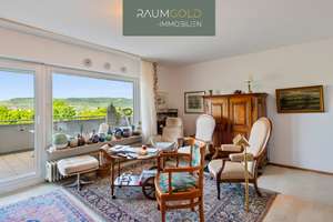 4-Zimmer-Hochparterre-Wohnung mit schöner Aussicht vom Balkon in Lörrach