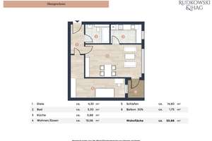 Köln-Weiden || 2- Zimmer ||                    Mit Balkon || Stellplatz || Zentrale Lage – Die vollständige Adresse der Immobilie erhältst du vom Anbieter., 50859 Weiden, Köln – Vorschaubild 15