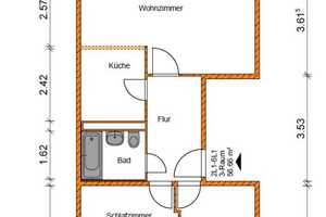 Provisionsfrei:  vermietbare 3-Raumwohnung mit Balkon – Mechthildstraße 50, 39128 Magdeburg – Vorschaubild 4
