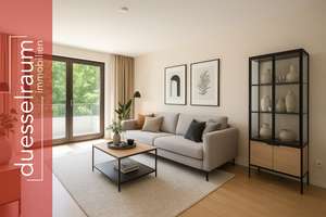 Golzheim: Rheinnähe garantiert - Tolle Familienwohnung mit Balkon, EBK und Garten in ruhiger Lage! – Die vollständige Adresse der Immobilie erhältst du vom Anbieter., 40476 Golzheim, Düsseldorf – Vorschaubild 1