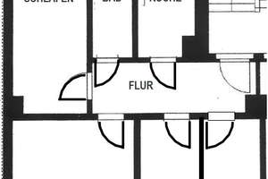Modernisierte, gut geschnittene 4-Zimmer-Wohnung mit Einbauküche – Guts Muthsstraße 7, 4177 Lindenau, Leipzig – Vorschaubild 4