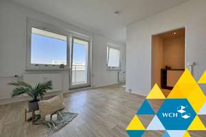 1-Raum-Wohnung mit top Aussicht aus 10. Etage und Einbauküche – Bruno-Granz-Straße 52, 9122 Morgenleite, Chemnitz – Vorschaubild 1