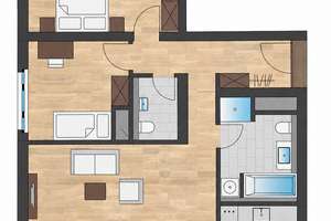 Alltagstaugliches Zuhause mit 3 Zimmern in Düsseldorf