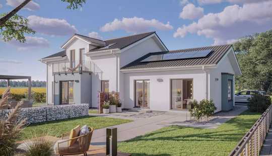 Bild von 2FH-Den Winter  im eigenen Garten erleben- bauen Sie mit BIEN ZENKER Ihr TRAUMHAUS inkl. Baugrundstü