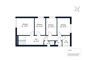 Bungalow mit mid-century Charme am Eppendorfer Moor – Die vollständige Adresse der Immobilie erhältst du vom Anbieter., 22453 Groß Borstel, Hamburg – Vorschaubild 13