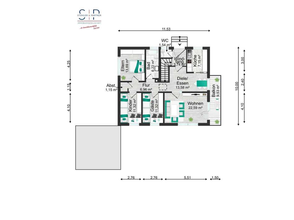 Grundriss EG
