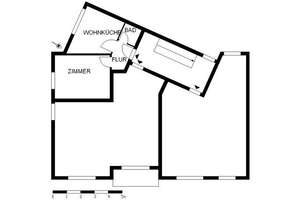 Gemütliche 1-Zimmer-Wohnung für Singles – Glücksburger Str. 1, 28219 Osterfeuerberg, Bremen – Vorschaubild 4
