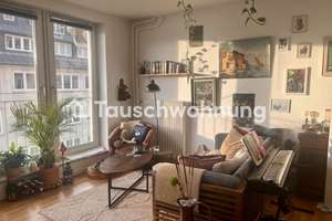 Tauschwohnung: Schöne 2 Zimmer Wohnung mit großer Fensterfront zum Tausch