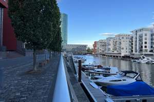 Unverbaubarer Blick im Westhafen 8. OG, 3 Zimmer, bezugsfertig von privat – 60327 Gutleutviertel, Frankfurt am Main – Vorschaubild 5