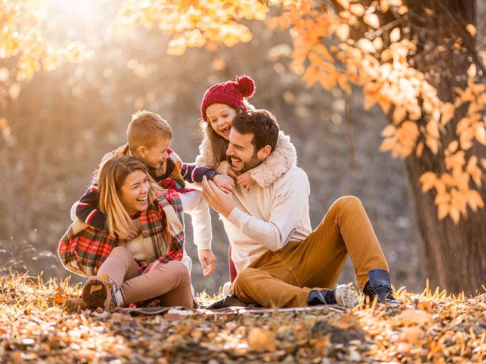 Herbstliche Familienfreude