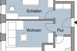 1 Raum Wohnung in Sanierung und mit Wohnküche – Ungerstr. 22, 4318 Anger-Crottendorf, Leipzig – Vorschaubild 2
