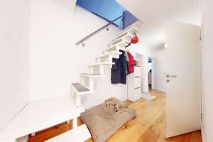 Lehesterdeich /  Stilvolle 4-Zimmer-Maisonette-Wohnung mit Loggia in ruhiger Lage – Die vollständige Adresse der Immobilie erhältst du vom Anbieter., 28355 Oberneuland, Bremen – Vorschaubild 4