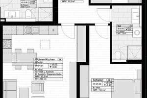 3-Zimmer-Neubau mit offener, komplett ausgestatteter Küche- inklusive – Die vollständige Adresse der Immobilie erhältst du vom Anbieter., 48153 Schützenhof, Münster – Vorschaubild 10